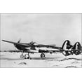 thumbnail image 1 of 24"x36" Gallery Poster, USAAF Lockheed P-38 Lightning fighter 50th Fighter Squadron 1942, 1 of 1