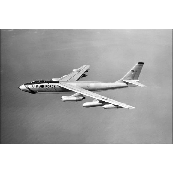 24"x36" Gallery Poster, USAF Boeing B-47E Stratojet