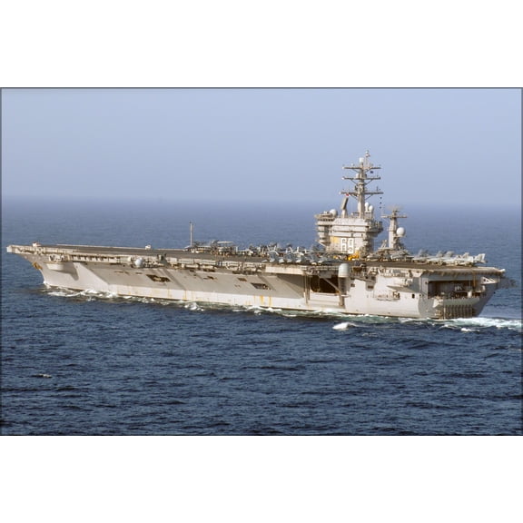 24"x36" Gallery Poster, USS Dwight D. Eisenhower c2007