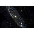 thumbnail image 1 of 24"x36" Gallery Poster, andromeda galaxy m31 in ultraviolet galaxy evolution explorer p1, 1 of 1