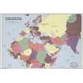 thumbnail image 1 of 24"x36" Gallery Poster, cia map of Europe, N Africa sw Asia 1986, 1 of 1