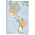 thumbnail image 1 of 24"x36" Gallery Poster, cia map of North and South America 1996, 1 of 1