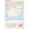 thumbnail image 1 of 24"x36" Gallery Poster, cia map of South Africa 1976, 1 of 1