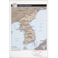 thumbnail image 1 of 24"x36" Gallery Poster, cia map of north and south korea 2011, 1 of 1
