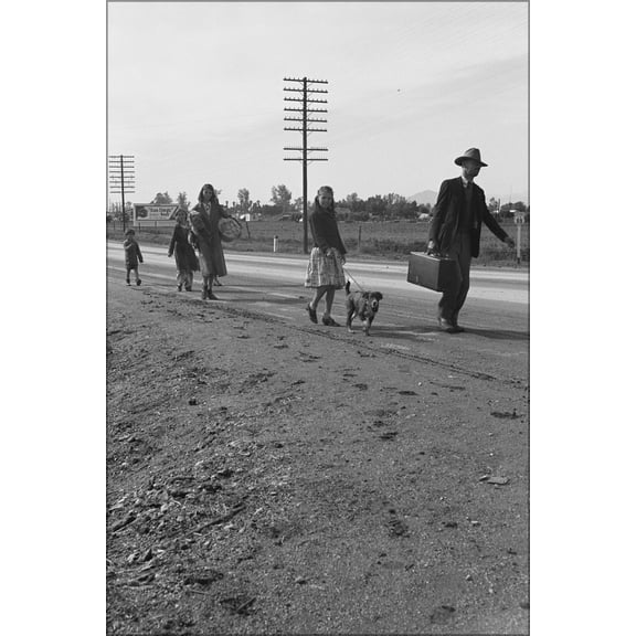 24"x36" Gallery Poster, dust bowl, great depression