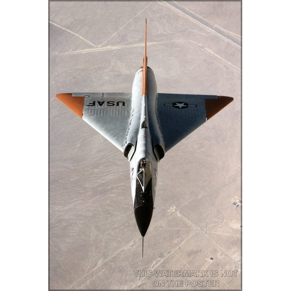 24"x36" Gallery Poster, f-106 delta dart p3