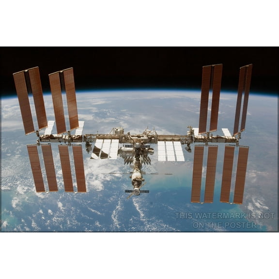24"x36" Gallery Poster, international space station p2