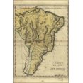 thumbnail image 1 of 24"x36" Gallery Poster, map of Brazil, or New Portugal 1814 p2, 1 of 1