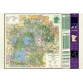 thumbnail image 1 of 24"x36" Gallery Poster, map of Chippewa National Forest, Minnesota 1994, 1 of 1