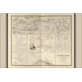 thumbnail image 1 of 24"x36" Gallery Poster, map of Glacier Systems of the Alps 1848, 1 of 1