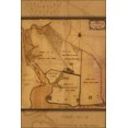 thumbnail image 1 of 24"x36" Gallery Poster, map of Mount Vernon virginia by washington 1766, 1 of 1