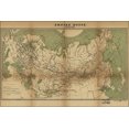 thumbnail image 1 of 24"x36" Gallery Poster, map of russian empire 1900, 1 of 1