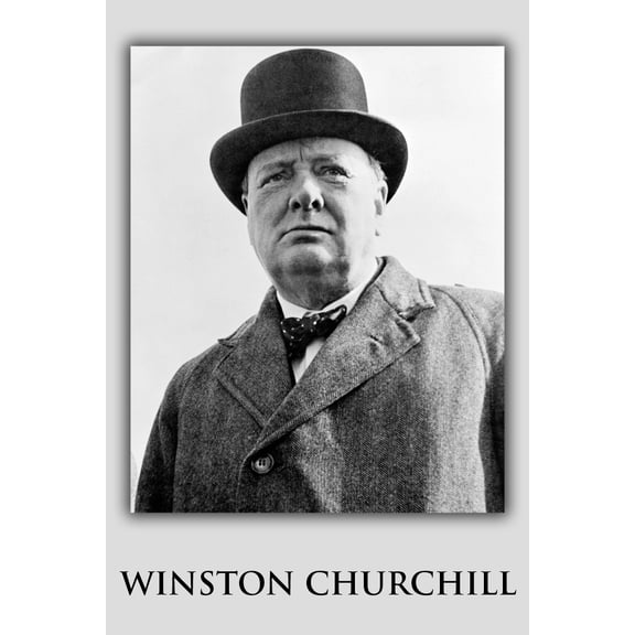 24"x36" Gallery Poster, sir winston churchill p2