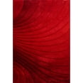 thumbnail image 1 of 24"x36" Soft Pile Hand Tufted Shag Area Rug, "3D Shaggy" Living Room Carpet, Persian Area Rugs for Modern Home Décor, Soft Luxury Rug, Red, 1 of 6