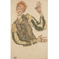 thumbnail image 1 of 24"x37" Fine Art Quality Poster: Egon Schiele - Expressionism, Self Portraits and Vienna, 1 of 1