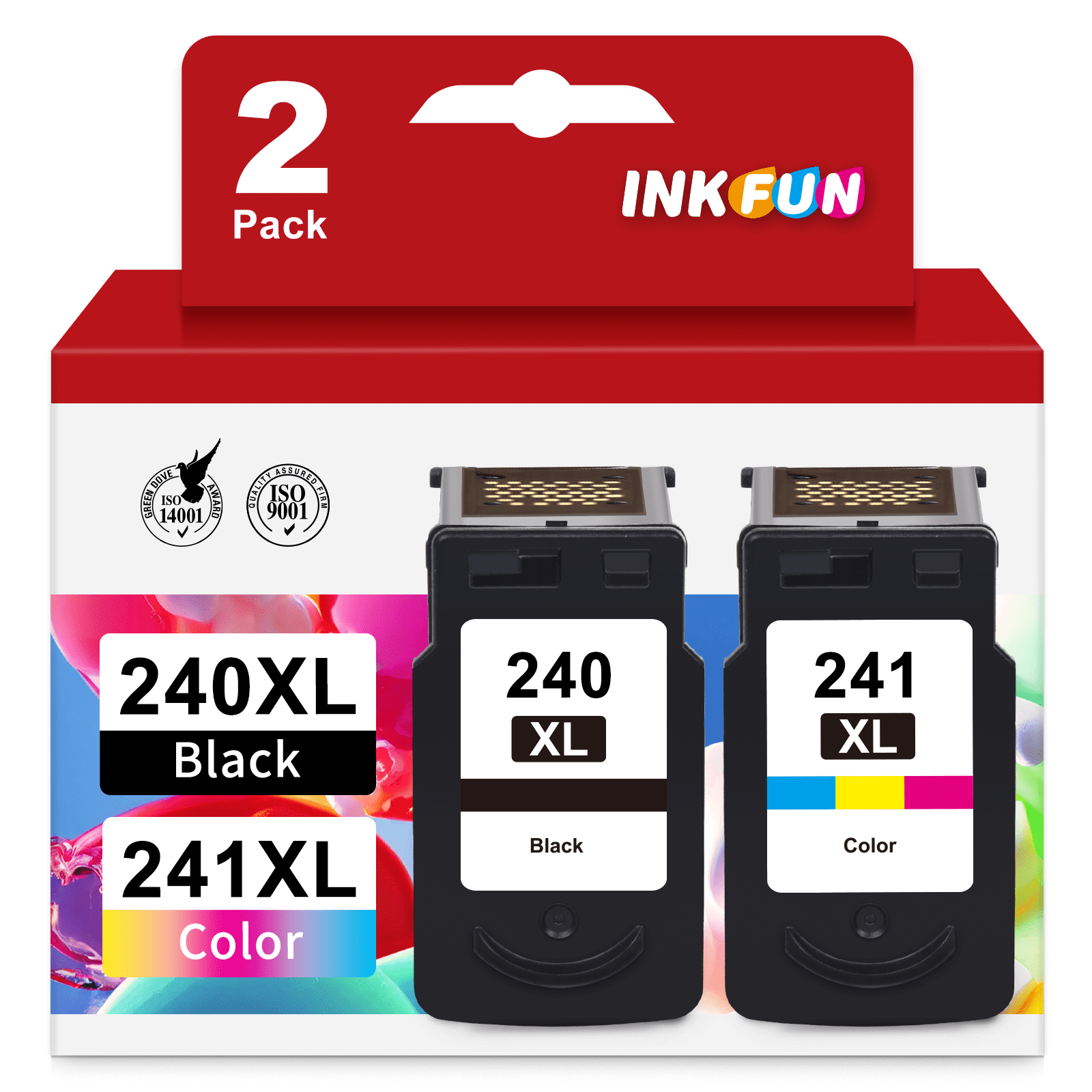 240 241 Ink for Canon Ink 240 and 241 XL 240XL and 241XL 240/241 Black