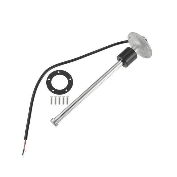 240-33 Ohms 250mm Fuel Level Sensor Water Level Gauge Sensor Replacement Set Stainless Steel for Boat