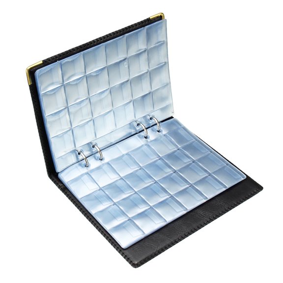 Stoneway Black Album Book Folder Holders for Coins