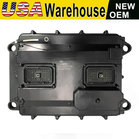 240-5302 Original ECU ECM Controller Electronic Control Module Programmed for Carterpillaader 12H Motor Grader D6R Tractor Optimal ECU Controller ECM Controller CPU Controller Engine Control Unit Mod