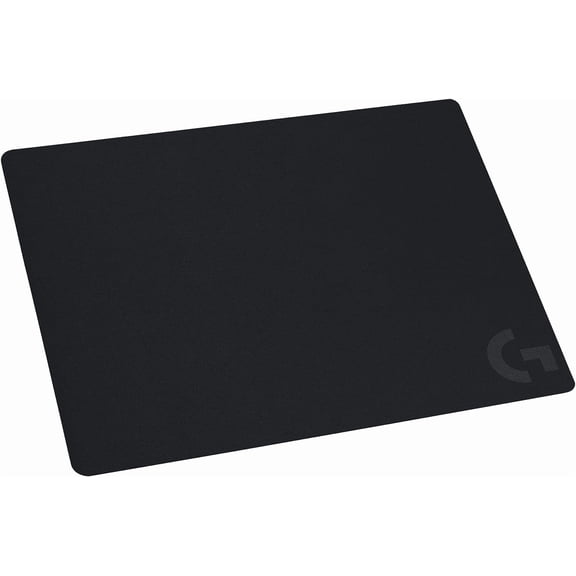 240 Cloth Gaming Mouse Pad, Optimized for Sensors, Moderate Surface Friction, Non-Slip Mat, Mac and PC Accessories, 340 x 280 1 mm, Black
