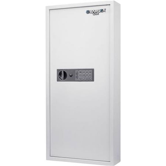 Barska 240-Key Digital Keypad Wall Safe White (AX13368)