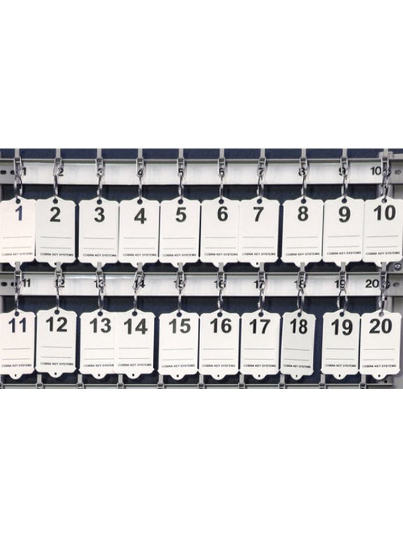 240 Number Tags for Key Boards