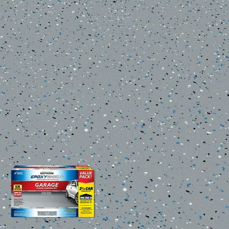240 Oz. Gray High-Gloss 2.5-Car Garage Floor Kit