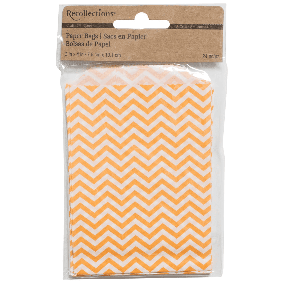 240 Pack 3 in x 4 in Chevron, Dot Paper Bags, Mini Gift Bags for ...