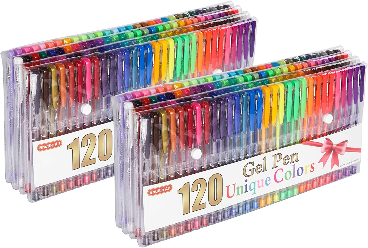  120 Pack Gel Pens with Soucolor 9 x 12 Sketch Book : Arts,  Crafts & Sewing