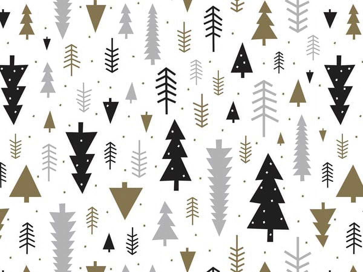 240 Pack, Midnight Forest Tissue Paper 20X30", Bulk Pack for Christmas Décor, Made in USA