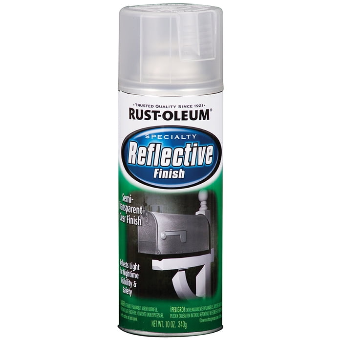 240-Pack of 10 oz Rust-Oleum 214944 Specialty Clear Reflective Spray Paint