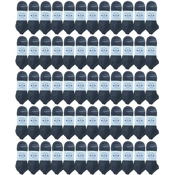 240 Pair Yacht & Smith Low Cut Socks Thin Comfortable Lightweight Breathable Wholesale Bulk Sport Socks (GRAY, Men)