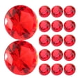 thumbnail image 1 of 240pcs Red Acrylic Rhinestones Vase Filler Shiny Simulation Party Favors Accessory Decor, 1 of 8