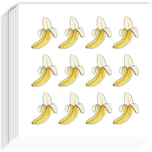 240 Pcs Self-Adhesive Banana Stickers 0.74x0.9 Inch Yellow Banana Scrapbook Paper Fruit Planner Stickers Decals for Scrapbooking Planner Calendar DIY Crafts Party Decor Gift Bag Seal DIY