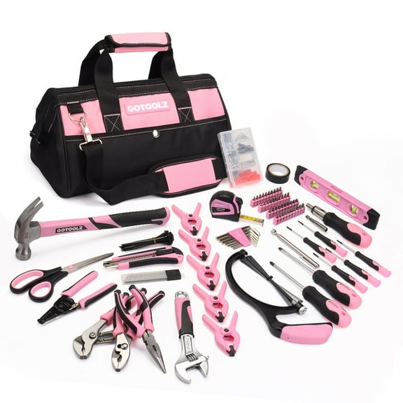 240-Piece Home Tool Set, General Household Repairing Tool Kit with Storage Bag, Basic Hand Tool Kit Set for Home Maintenance, DIY and Crafts