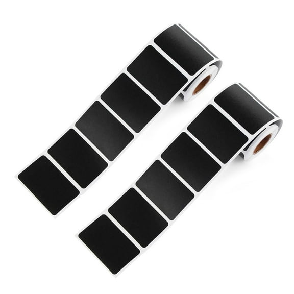 240 Pieces Chalkboard Sticker Labels Reusable Blackboard Stickers Removable Label Stickers for Jar