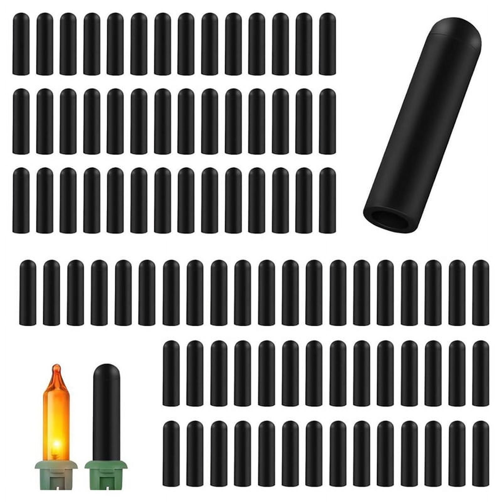 HOT 240 Pieces No Glow Covers for String Lights, Silicone Light 0.5cm ...