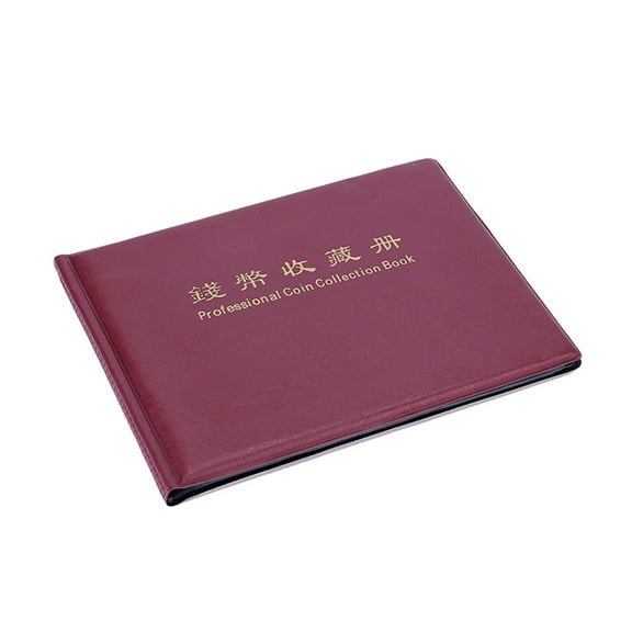 240 Pockets Album Collection Book Commemorative Coin Holders Gifts