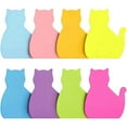 thumbnail image 1 of 240 Sheets Cat Themed Self-Stick Notepad Colorful Portable Notes for Office, 1 of 7