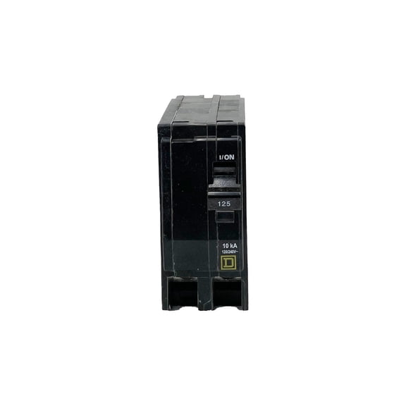 240 Volt Single Phase 125 Amp Square D QO2125 Miniature Circuit Breaker New in Box
