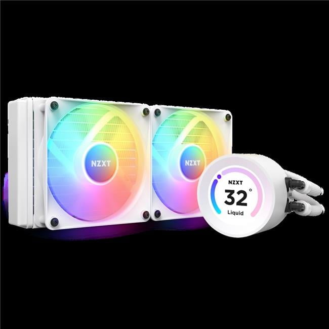 240 mm Kraken Elite RGB 240, White - Walmart.com