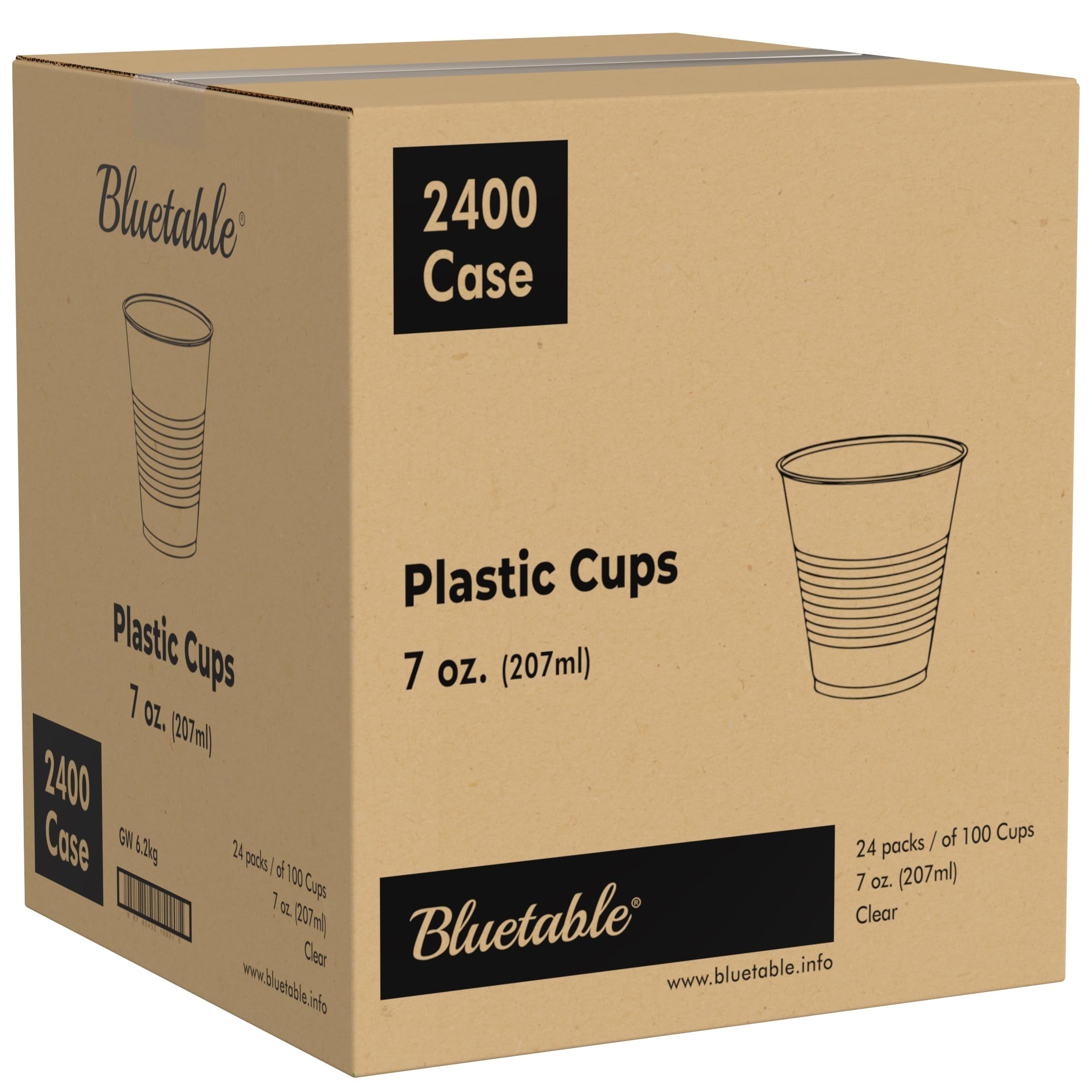 Buy Disposable Plastic Cups Clear White Glasses Water Party Wedding Drinking 7oz Online In India - Foto 10