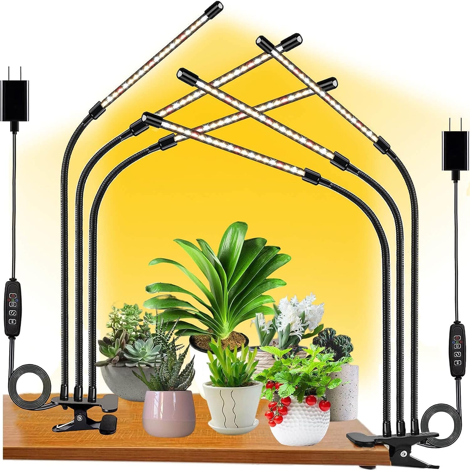 2400 Lumens Grow Lights for Indoor Plants Full Spectrum, LED Plant Grow Lights, 3000k/5000k