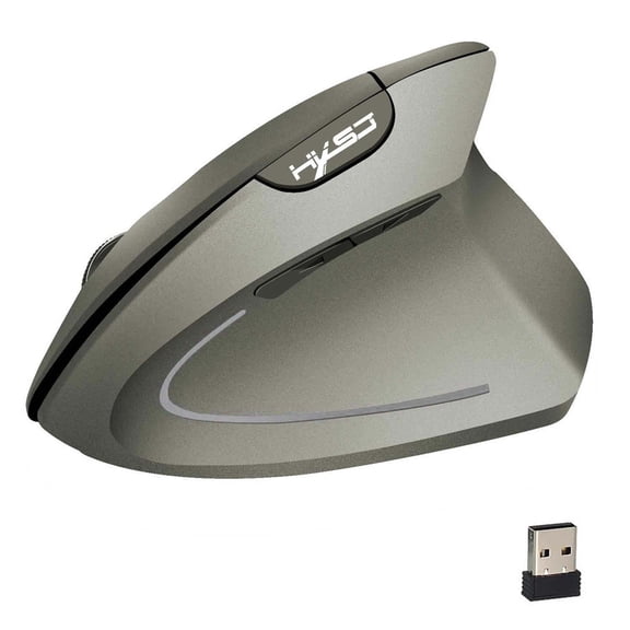 Wireless 24 Vertical Ergonomic Design Game with 2400DPI USB Optical Precision