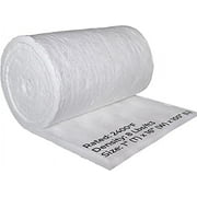 2400F - Ceramic Fiber Blanket - 1  Thick x 16  x 100  - High Temperature Fireproof Insulation Blanket for Wood Stove, Forge, Chimney, Furnace, Fireplace, Pizza Oven Insulation