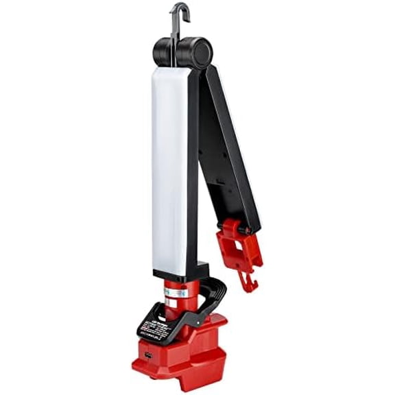 2400LM LED Work Light Clip on Light for Milwaukee M18 18V Battery, 30W Flood Light for Car Repairing, Camping, Emergency and Job Site Lighting$$Tools & Hardware Other