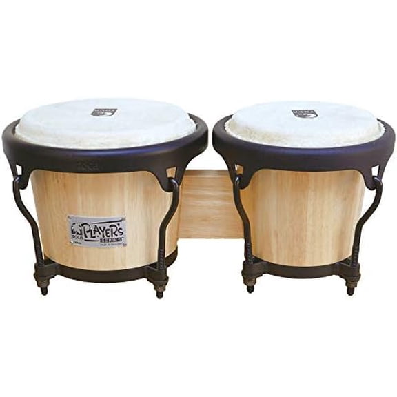 2400N Player's Series Wood Bongos - Natural Finish$$Music