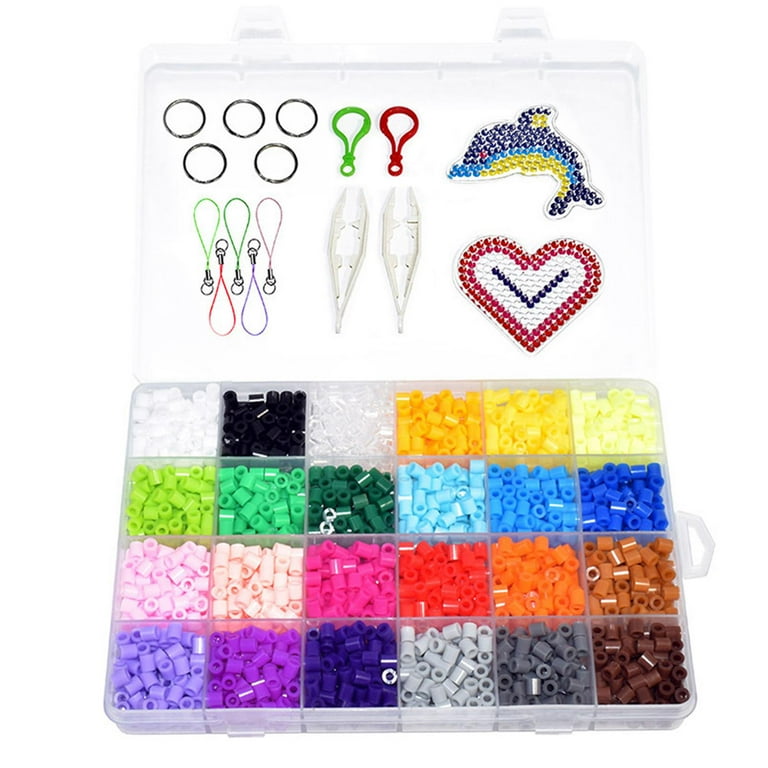 5 mm Hama Beads Craft Fuse Beads Square Puzzle Pegboards Patterns Perler  Beads DIY Puzzles for kids children - AliExpress
