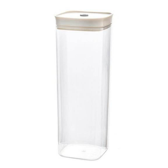2400ml Kitchen Storage Container - Cereal Sealed Jar, Transparent Food Grade, Airtight, Bug Proof - Nut, Noodle, Grain Storage