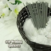 2400pc #10 Wholesale Party Sparklers in Bulk 400 Packages of 6 Sparklers
